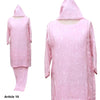 Pink Pure Cotton Net Suit 4 PCs