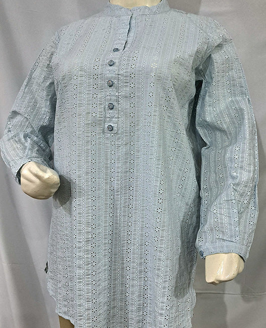 Cotton Sky Blue Top