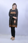 1pcs Short Shirt In Rich Black Base