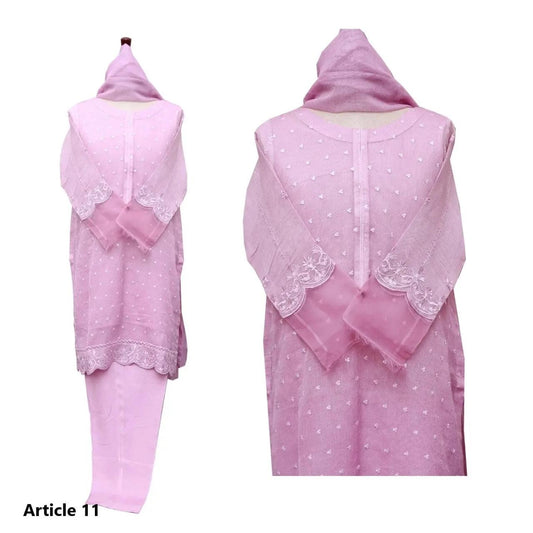 Levander Pure Cottonn Net 4 PCs Suit