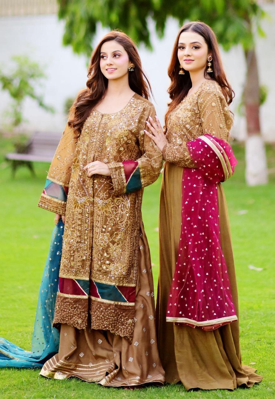 Olive Brown Suit 3 PCs