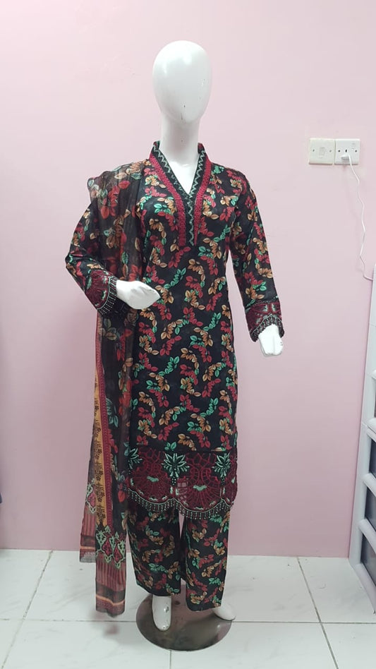 3-piece traditional suit